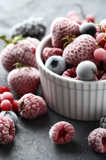 Is bevroren fruit gezond