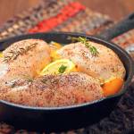 Kipfilet bakken