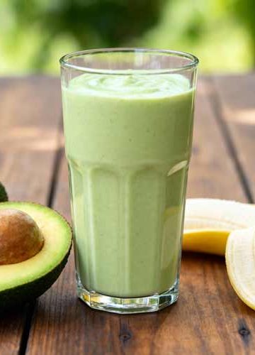 Avocado banaan smoothie maken