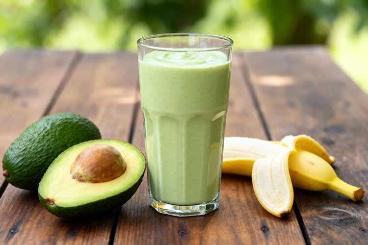 Avocado banaan smoothie maken