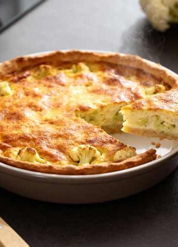 Bloemkoolquiche