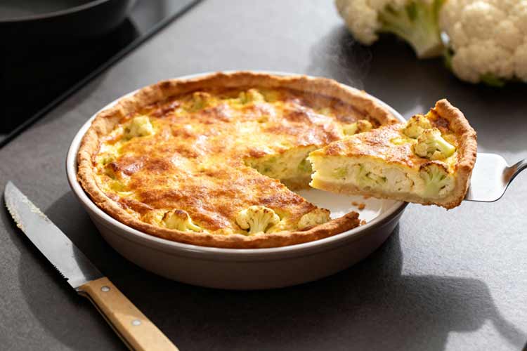 Bloemkoolquiche