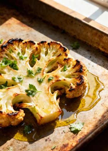 Bloemkool steak uit de oven