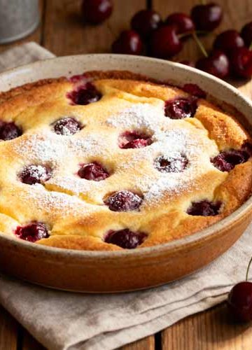 Clafoutis met kersen