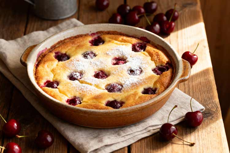 Clafoutis met kersen