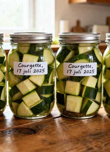Courgette inmaken