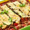 Courgette lasagne