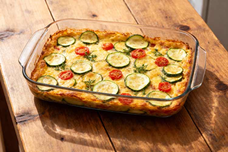 Courgette ovenschotel