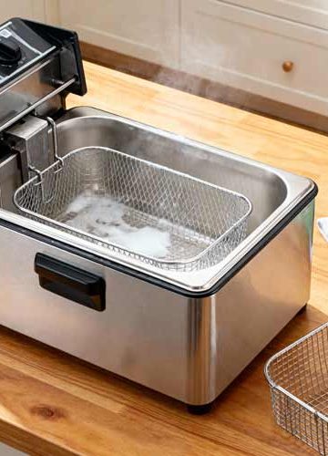 Frituurpan schoonmaken