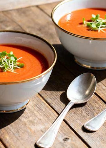 Glutenvrije tomatensoep