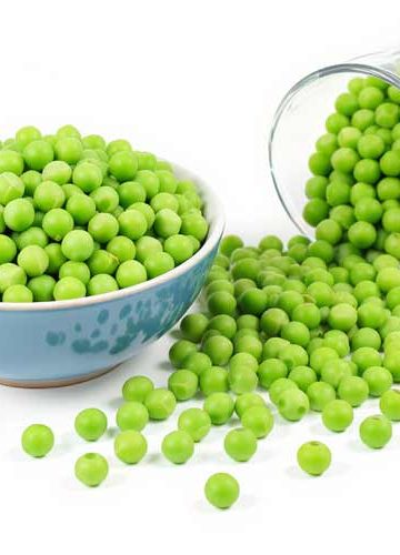 Hoeveel doperwten per persoon?