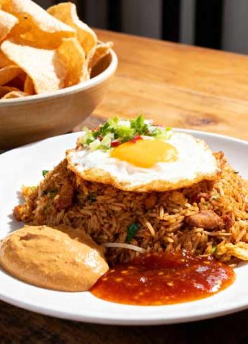 Hoeveel nasi per persoon?