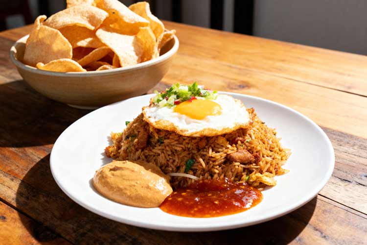 Hoeveel nasi per persoon?