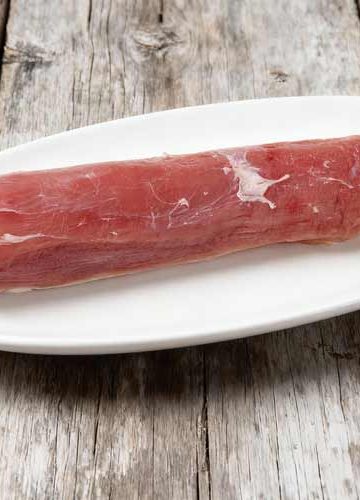 Hoeveel varkenshaas per persoon?