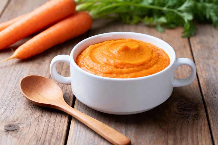 Hoeveel wortelpuree per persoon?