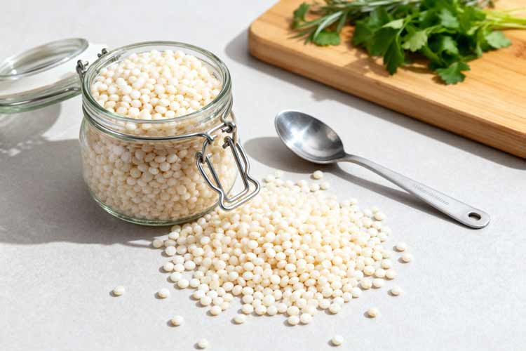 Hoeveel parelcouscous per persoon?