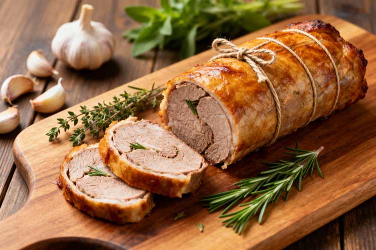 Hoeveel rollade per persoon?