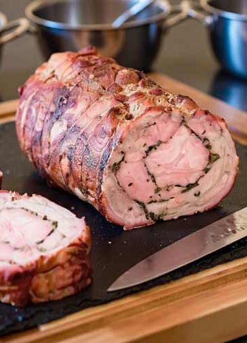 Kerntemperatuur varkensrollade