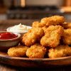 Kipnuggets opwarmen