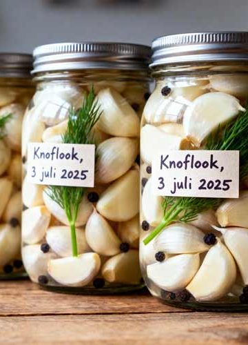 Knoflook inmaken