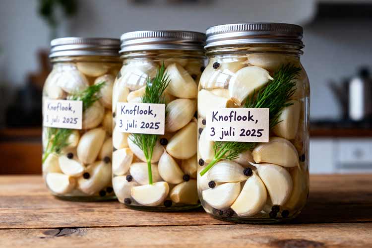 Knoflook inmaken