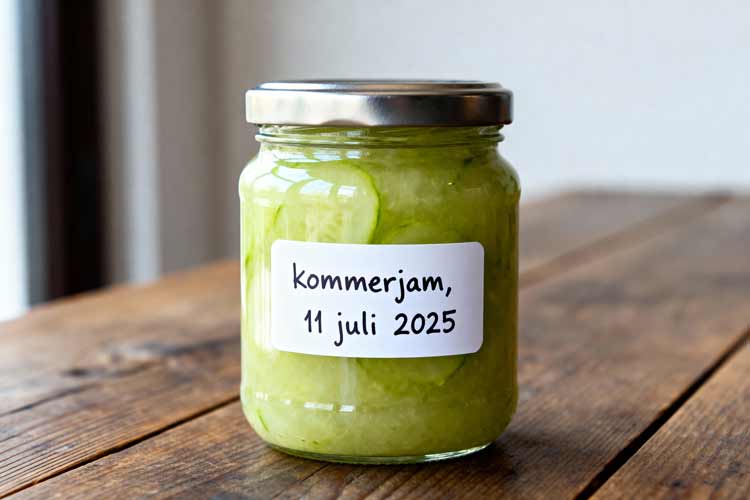 Komkommerjam maken