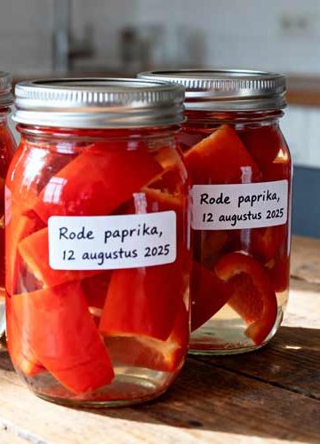 Paprika inmaken