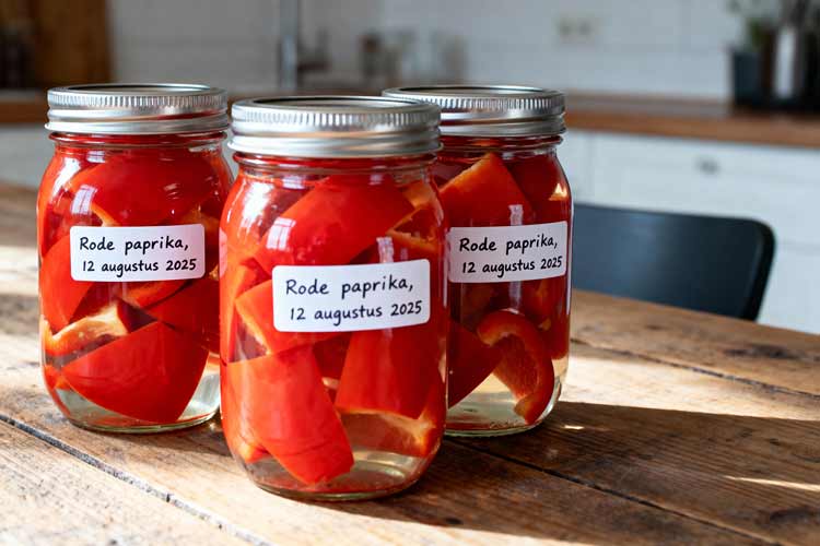Paprika inmaken