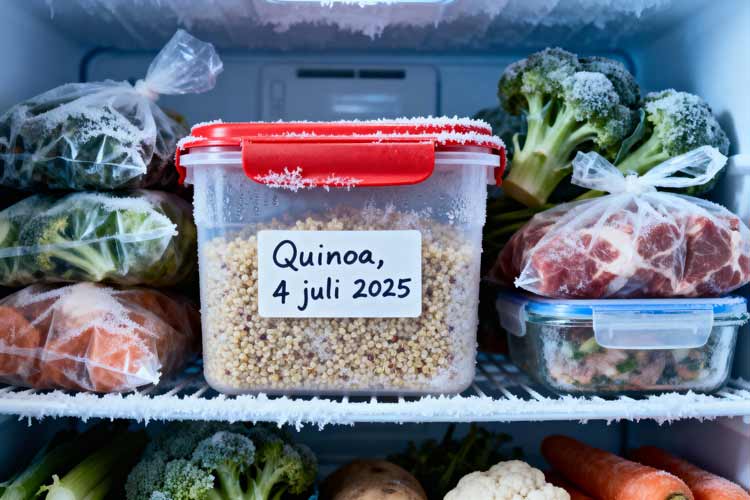 Quinoa invriezen