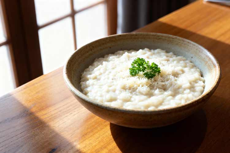 Risotto opwarmen