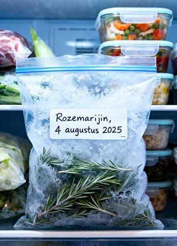 Rozemarijn invriezen