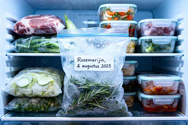 Rozemarijn invriezen