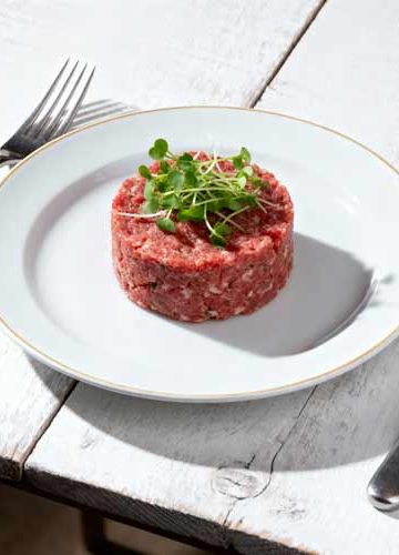 Steak tartaar maken