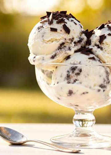 Stracciatella ijs maken