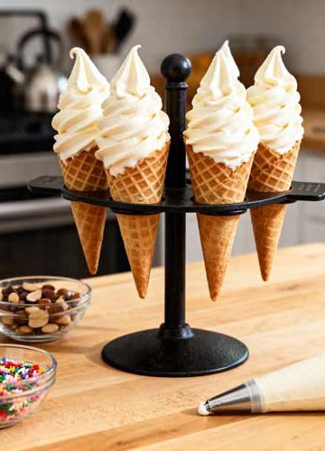 Vanille softijs maken