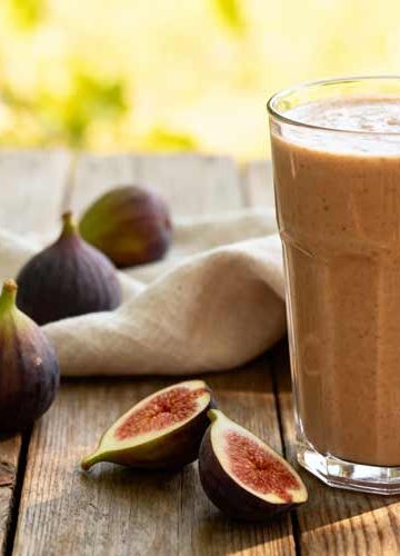 Vijgen smoothie maken