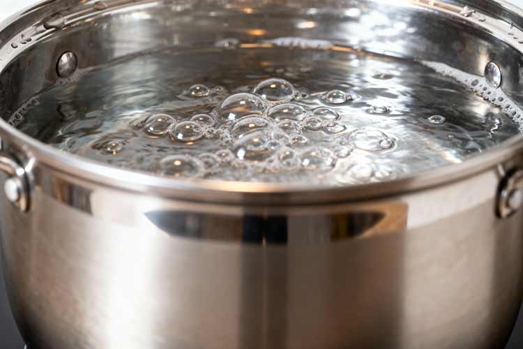 Wanneer kookt water?