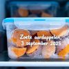 Zoete aardappel invriezen
