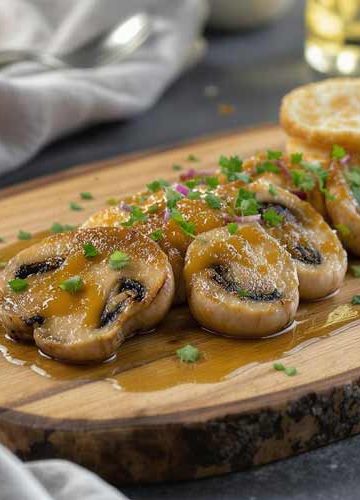 Champignons bakken