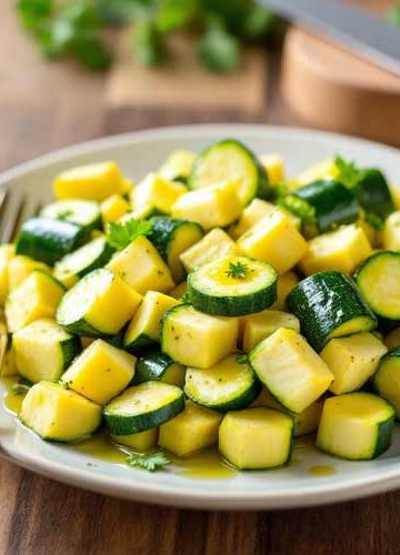 Courgette koken