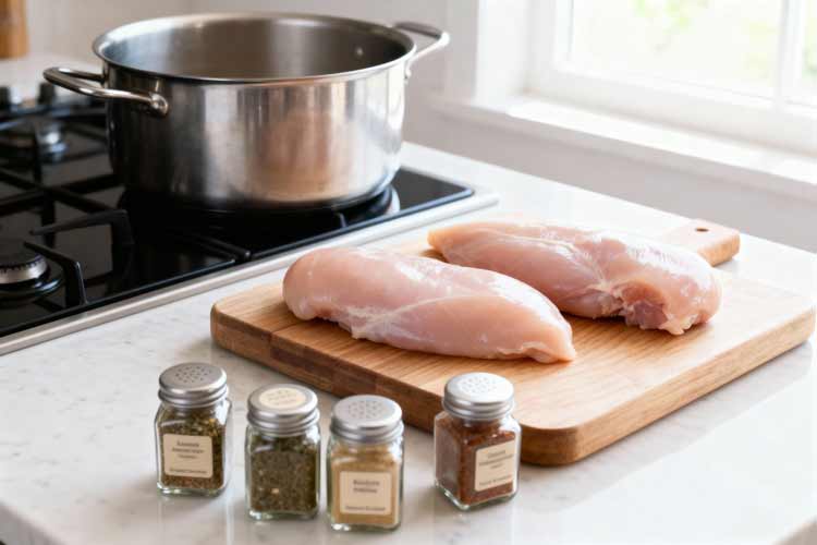 Kip koken