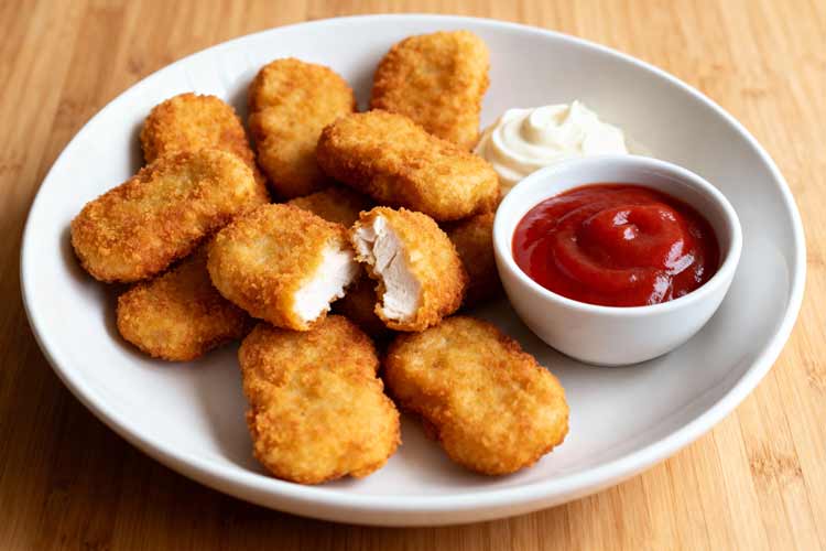 Kipnuggets bakken