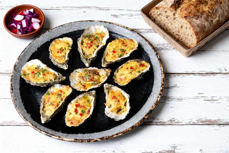 Oesters bakken