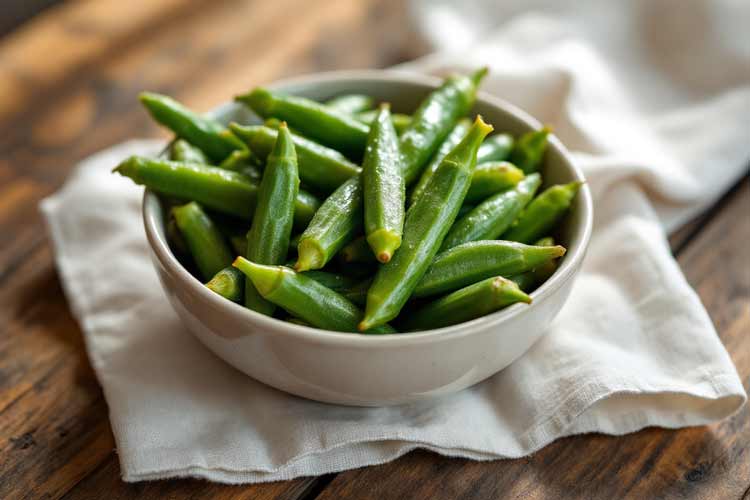 Okra koken