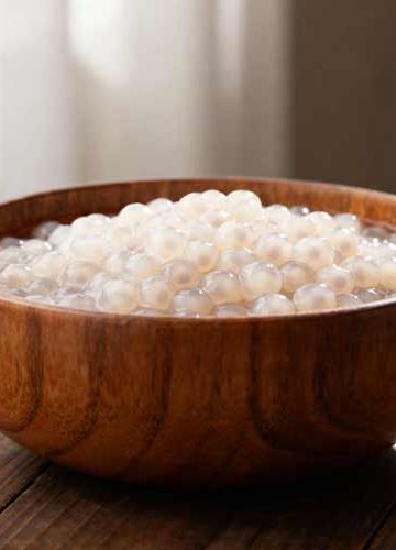 Tapioca parels koken