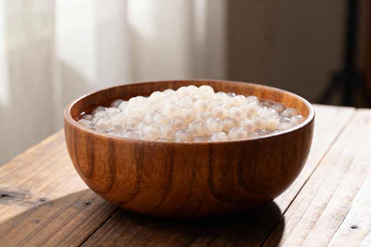 Tapioca parels koken