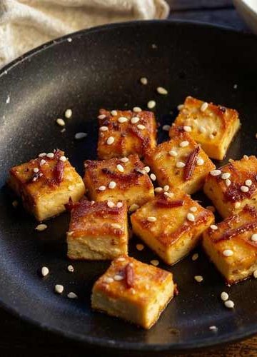 Tofu bakken