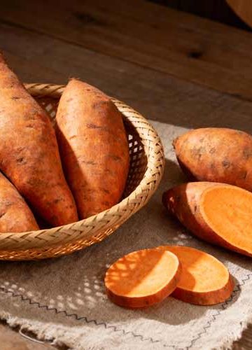 Zoete aardappelen koken