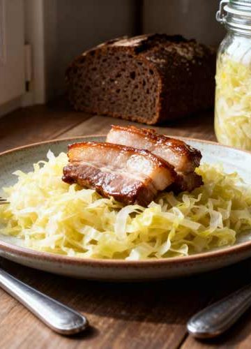 Zuurkoolspek koken