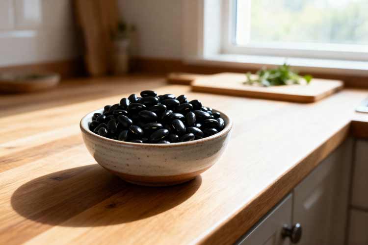 Zwarte bonen koken
